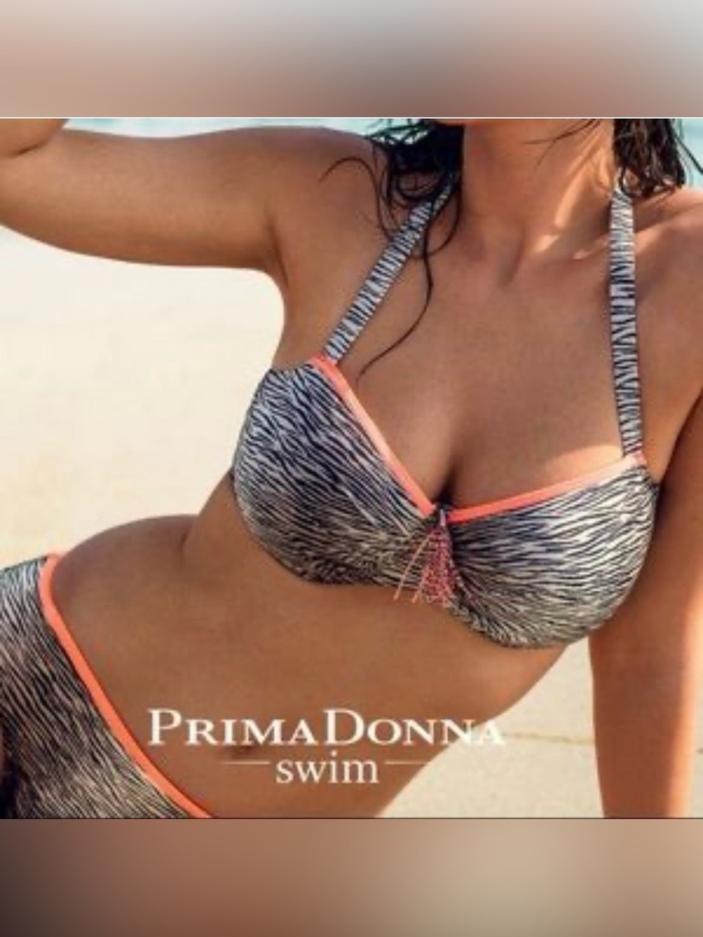 Primadonna Swim Wild Side Balcony Bikini Top